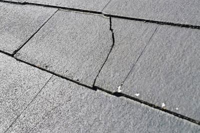 スレートの割れ、欠け