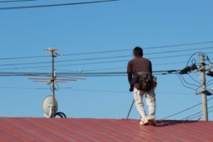屋根修理の工程