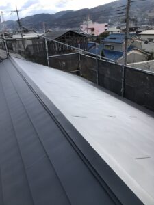 大阪府羽曳野市にて屋根修理施工後