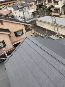 堺市にて屋根修理施工後