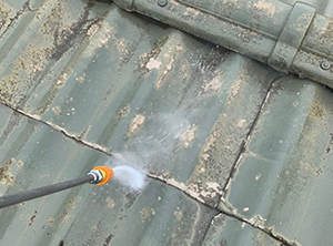 千葉県白井市にて屋根修理屋根塗装高圧洗浄