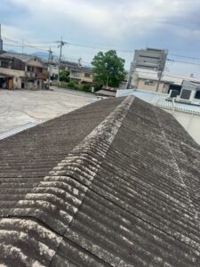 倉庫屋根修理 既存屋根