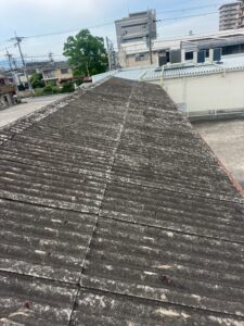 倉庫屋根修理 既存屋根