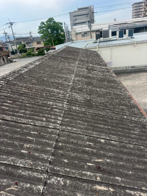 倉庫屋根修理 既存屋根