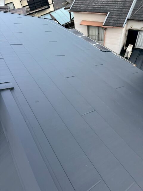屋根修理 施工後 横暖ルーフ