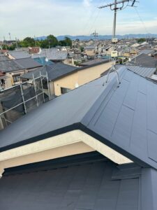 屋根修理 施工後 横暖ルーフ