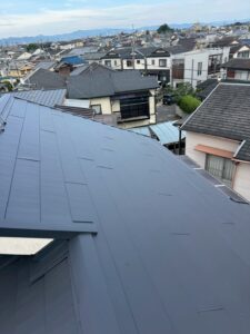 屋根修理 施工後 横暖ルーフ