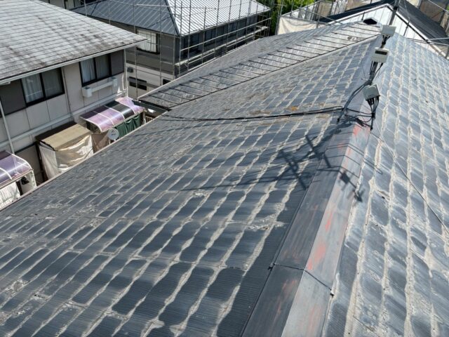 京都市伏見区にて屋根修理〈築30年戸建てのカバー工法〉 施工前