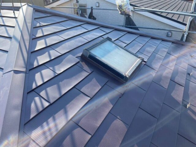 横浜市鶴見区にて屋根修理〈築10年戸建てのカバー工法〉 施工後