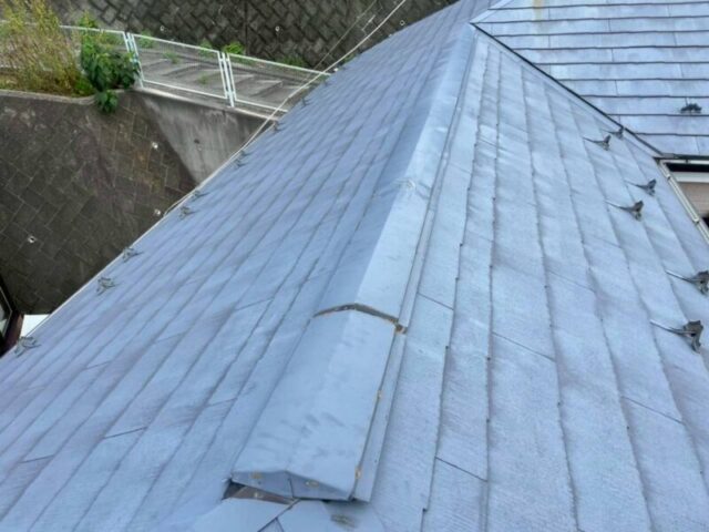 川崎市にて屋根修理〈貫板の交換工事〉 施工前