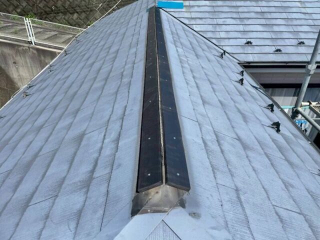 川崎市にて屋根修理〈貫板の交換工事〉 施工後