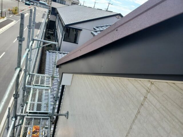 さいたま市岩槻区にて屋根修理〈スーパーガルテクトへのカバー工事〉 施工後