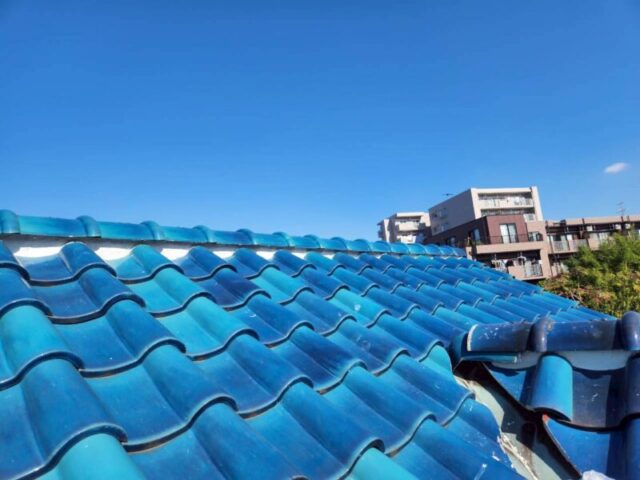 川崎市にて屋根修理〈漆喰の剥がれ・漆喰工事〉 施工後