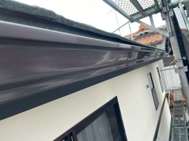 さいたま市西区にて屋根修理〈スレートからTルーフへのカバー工法〉 施工後