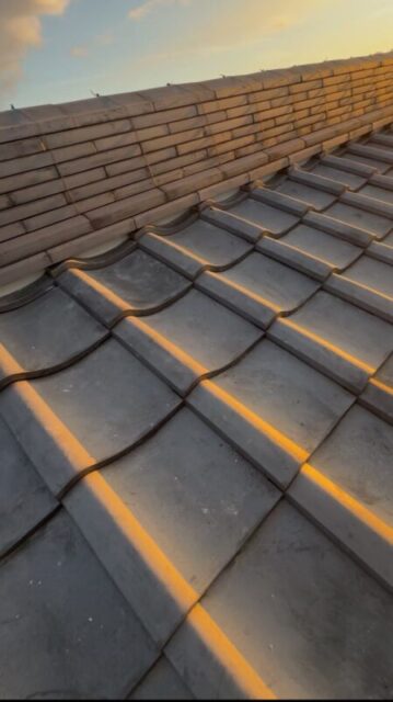 岐阜市にて築25年住宅の瓦屋根漆喰補修 施工後