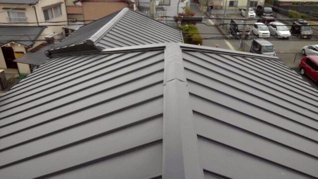 京都市南区のご住宅にて屋根修理工事 施工後